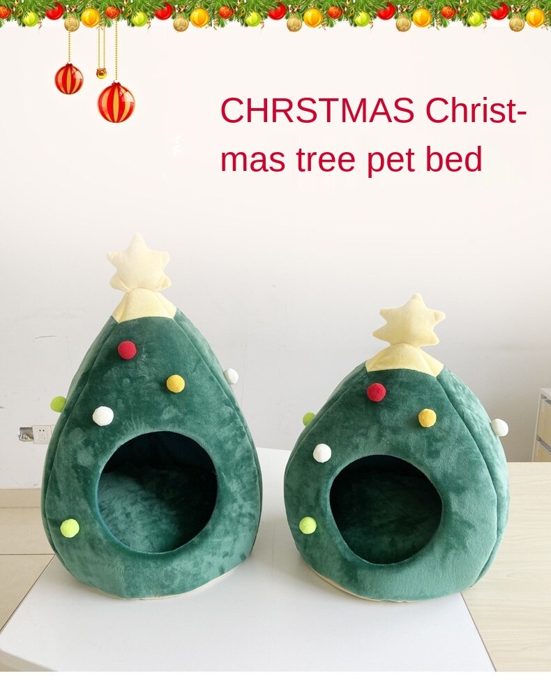 AlphaPick  Christmas Tree Cat House Dog House