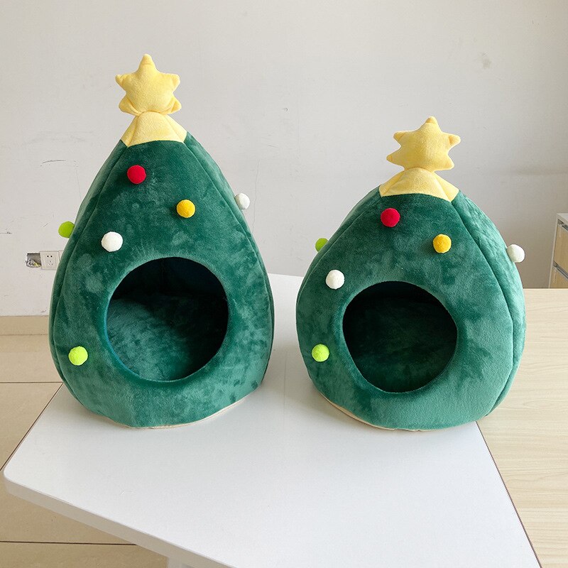 AlphaPick  Christmas Tree Cat House Dog House