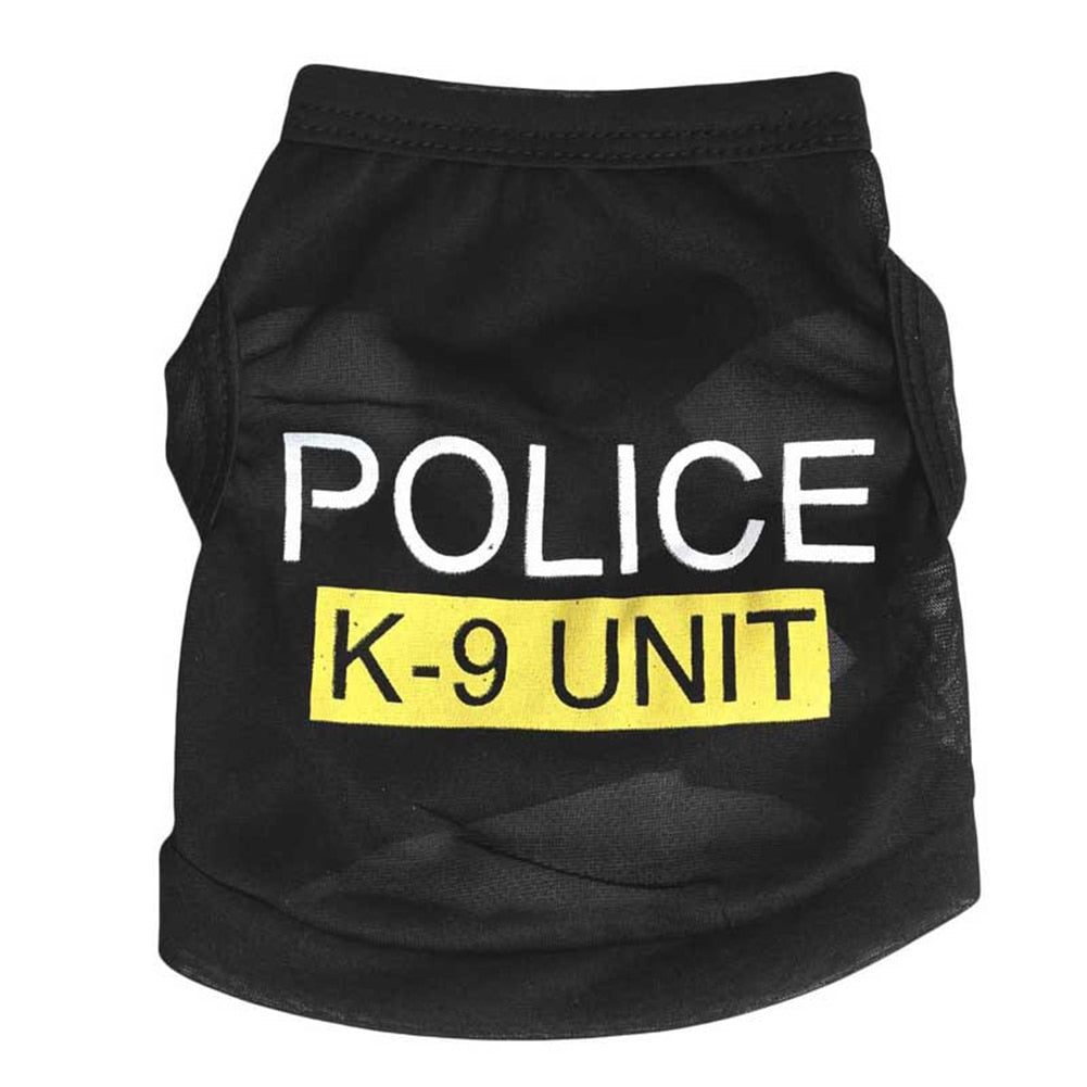 AlphaPick  Police Suit Cosplay Dog Clothes