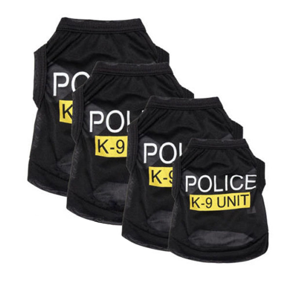 AlphaPick  Police Suit Cosplay Dog Clothes