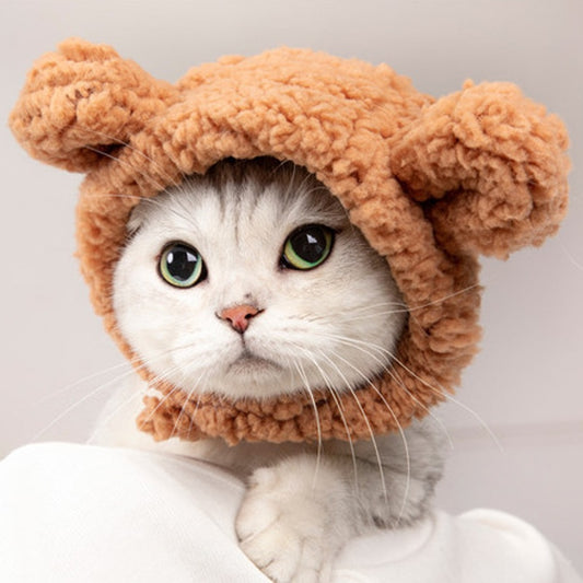 AlphaPick Cute Bear Ears Pets Cat Hat