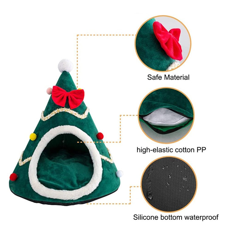 Alphapick Christmas Pet Beds For Dogs Luxury Indoor Puppy House