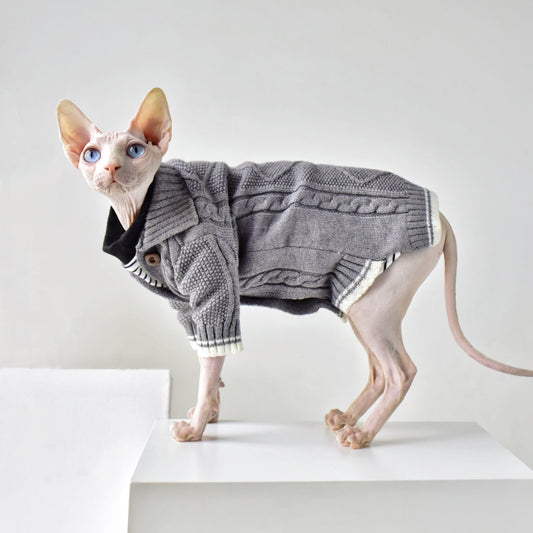 AlphaPick Exclusive Design Cat Clothes Hairless Cat Sweater