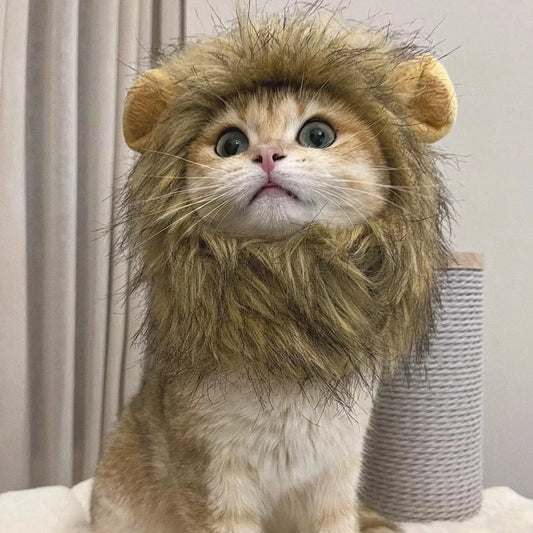 AlphaPick Cute Lion Mane Costume for Cat