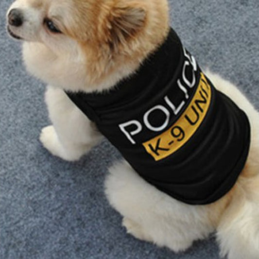 AlphaPick  Police Suit Cosplay Dog Clothes